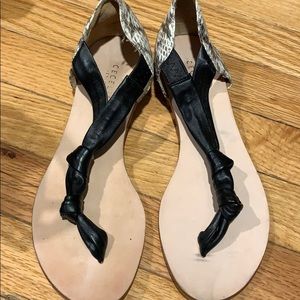 Italian leather sandals